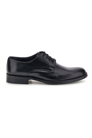 Scarpe stringate nere in vera pelle Made in Italy Pittarello 7720