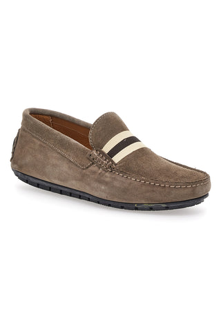 Max Dillan 05 taupe semiš mokasin