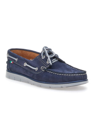 Pittarello Blue Boat Loafer 2115