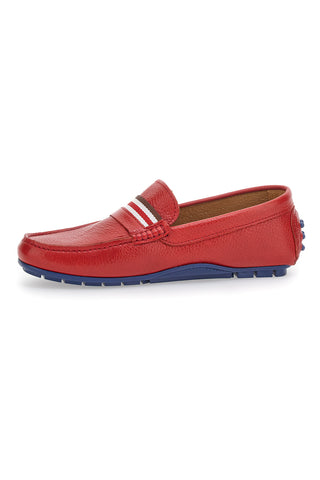 Pittarello 1516 Rdeči elegantni mokasini