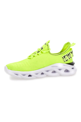 Nogavice Cotton Belt Jupiter Yellow Fluo