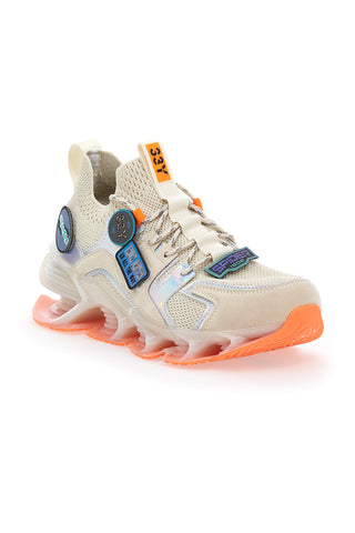 Superge Orange Patch Shox Royal Blue RBLE 216419
