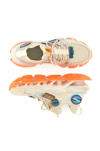 Superge Orange Patch Shox Royal Blue RBLE 216419
