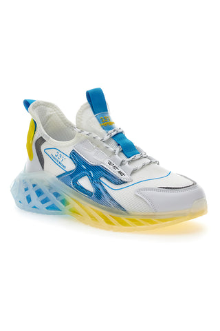 Čvrste športne copate White Royal Blue Love Shox