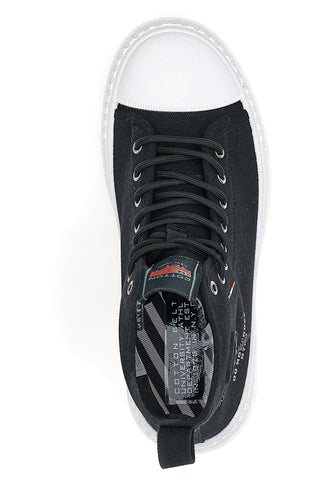 Superge Mid Cut Cotton Belt Dre Cvs Black