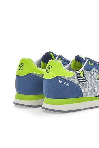 Cotton Belt Carter Bicolor Blue Sneakers