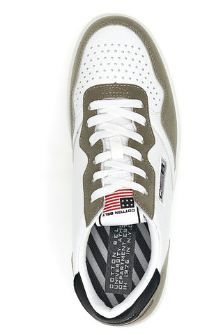 Cotton Belt Austria White Sneakers
