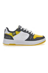 Cotton Belt Funky Bicolour Yellow Sneakers