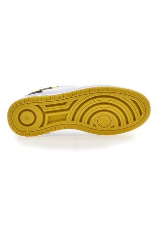 Cotton Belt Funky Bicolour Yellow Sneakers