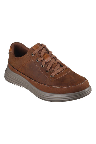 Šnurovke Skechers Proven Aldeno Rjava
