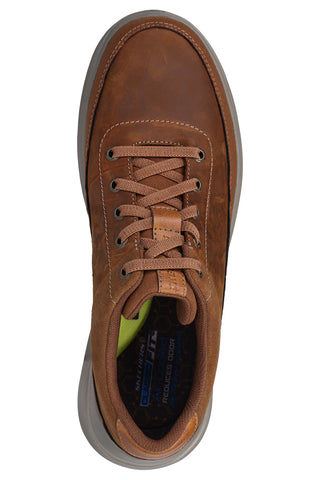 Šnurovke Skechers Proven Aldeno Rjava