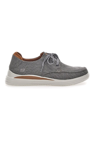 Sive čevlje z vezalkami Archfit in Skechers Proven Forenzo