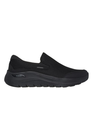 Črni superge Slip-on Skechers Arch Fit 2 Vallo