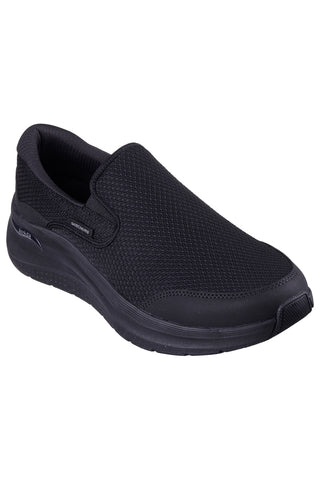 Črni superge Slip-on Skechers Arch Fit 2 Vallo
