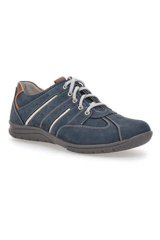 Moški usnjeni čevlji z vezalkami Navy Pittarello Eco 270002