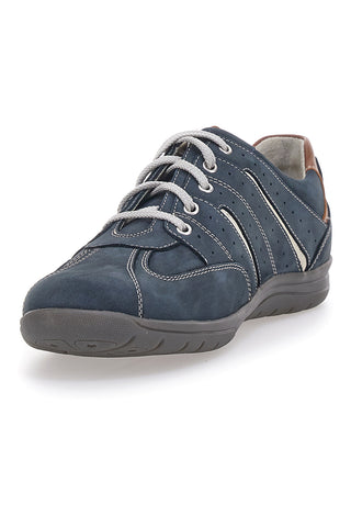 Moški usnjeni čevlji z vezalkami Navy Pittarello Eco 270002