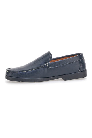Modri mokasini iz prave usnje Longford 101