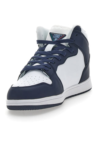 Sneakers Mid-Cut beli in modri Leone 37