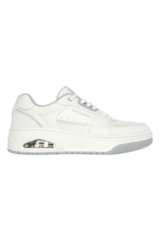 Bele superge z Air-Cooled Memory Foam SKECHERS UNO COURT LOW-POST