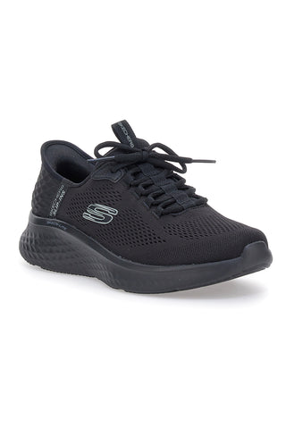 Črni mrežasti superge z vstavki Skechers Skech-Lite Pro Primebase