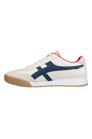 Bež superge z modrimi in rdečimi detajli SKECHERS ZINGER MANZANILLA