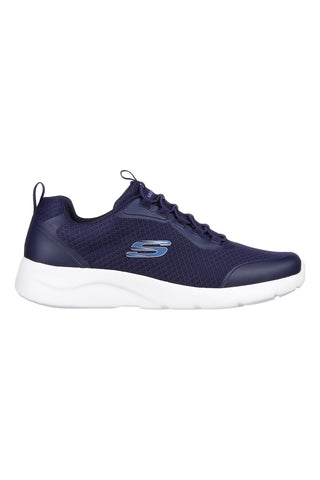 Modro-bele športne čevlje z mrežastim zgornjim delom Skechers Dynamight 2.0 - Setner