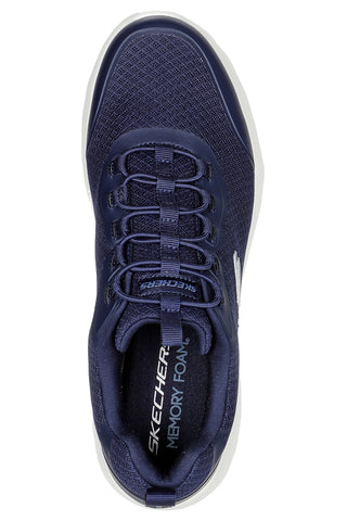 Modro-bele športne čevlje z mrežastim zgornjim delom Skechers Dynamight 2.0 - Setner