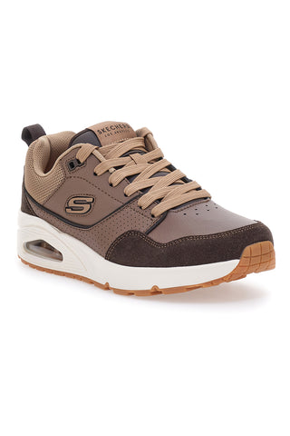 Rjavi športni copati SKECHERS UNO RETRO ONE