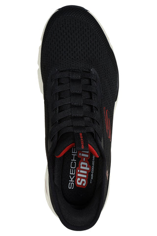 Črni in rdeči superge Slip-ins Skechers Skech-Air Ventura - Vanderway