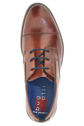 Čevlji Stringate Cognac Bugatti 311AO5011000
