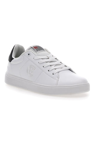 Bele superge z črnimi detajli COTTON BELT CBM424A54