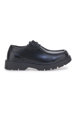 Črni čevlji z vezalkami Cotton Belt CBM421P79