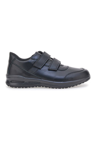 Črni čevlji z velcro trakovi Made in Italy MARCO BRANDI 308