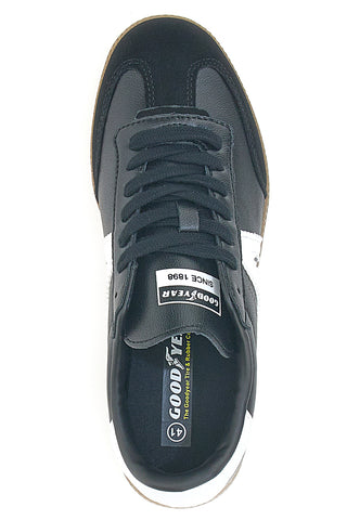 Črni usnjeni športni copati Good Year GY51001