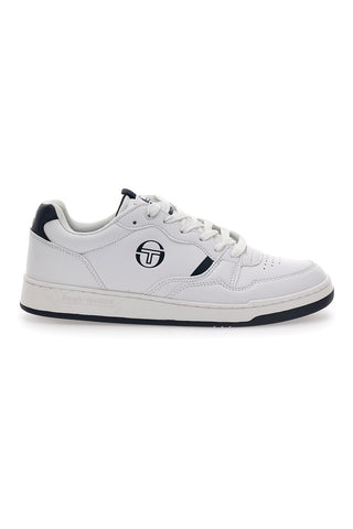 Bele superge z modrim logotipom Sergio Tacchini Pisa Itx