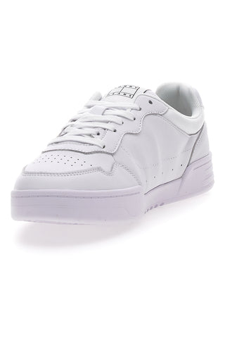Bele superge z usnjenim zgornjim delom TOMMY JEANS CUPSOLE