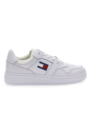 Bele superge TOMMY HILFIGER RETRO BASKET ESS