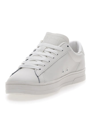 Bele superge z usnjenim zgornjim delom TOMMY JEANS TJM LEATHER LOW CUPSOLE