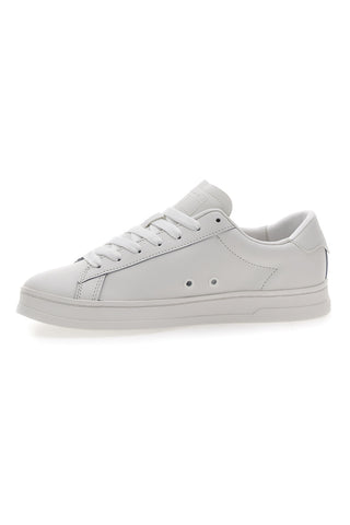 Bele superge z usnjenim zgornjim delom TOMMY JEANS TJM LEATHER LOW CUPSOLE