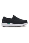 Črni protizdrsni slip-on superge z memory peno Joma CCUPER 2501