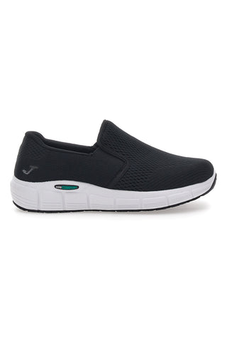 Črni protizdrsni slip-on superge z memory peno Joma CCUPER 2501