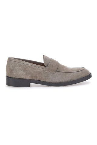Mokasini Tortora iz usnja Suede Made in Italy PITTARELLO 0730