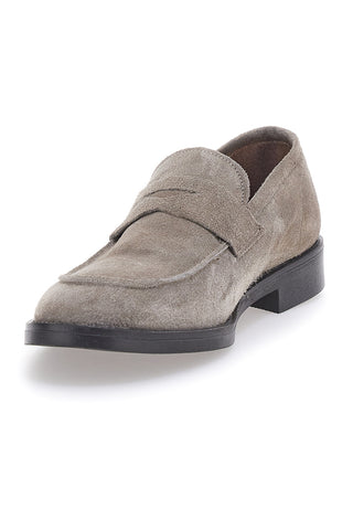 Mokasini Tortora iz usnja Suede Made in Italy PITTARELLO 0730