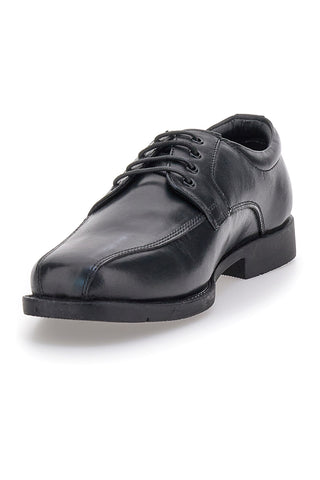 Elegantni črni usnjeni čevlji z vezalkami Claremorris 01CROSS