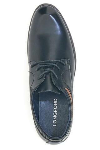 Elegantni črni čevlji Longford z vezalkami 6Y97674