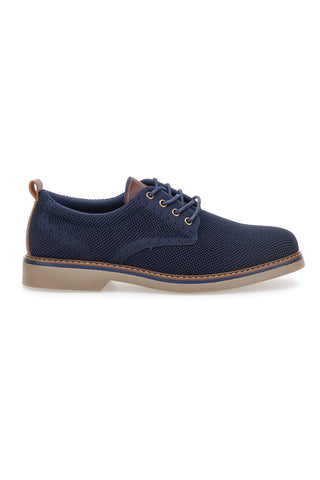 Navy čevlji z vezalkami Longford 6Y99891