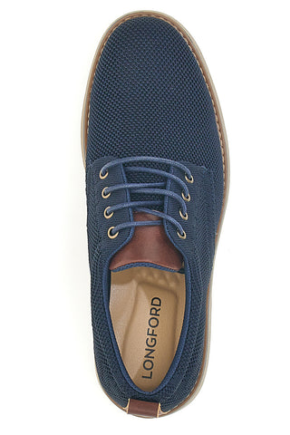 Navy čevlji z vezalkami Longford 6Y99891
