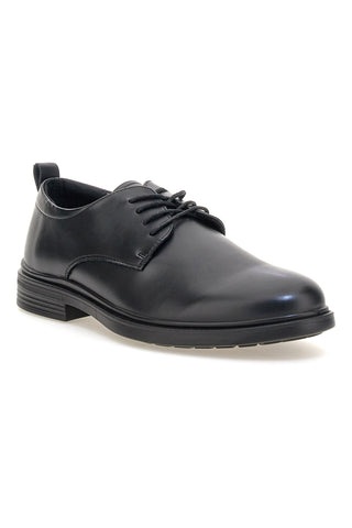 Elegantni črni čevlji s čipkami Longford 9007
