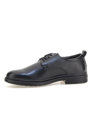 Elegantni črni čevlji s čipkami Longford 9007
