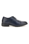 Elegantni modri čevlji Longford 9010 z vezalkami